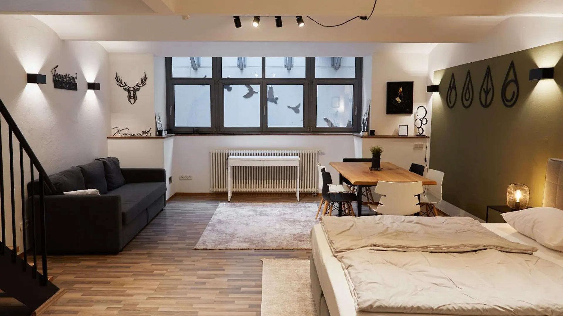 95M2 Loft Apartment Mit Terasse 1B 2R Kreuzberg Berlim